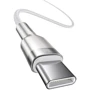 Кабель Baseus Cable USB-C to USB-C Cafule Metal 100W 2m White (CATJK-D02) фото 3
