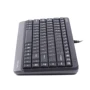 Клавіатура A4Tech FKS11 USB (Grey): інтерфейс підключення USB