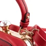 Женская сумка кросс боди Amelie Galanti красная (A981072-red): Фактура Плетеная, Гладкая
