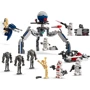 Конструктор LEGO Star Wars Клоны-пехотинцы и Боевой дроид. Боевой набор 215 деталей (75372): Рекомендуемый возраст 7+