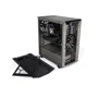 Корпус be quiet! Pure Base 500 Window Metallic Gray (BGW36): Матеріал передній панелі сталь