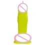 Свеча LOVE FLAME - Dildo L Yellow Fluor, CPS01-YELLOW