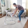 Кресло-качалка Ingenuity 2в1 SimpleComfort (11791): Дополнительные удобства таймер отключения укачивания, дуга с игрушками, блок с музыкой, контроль скорости движения, звуковое
