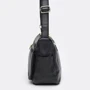 Женская сумка через плечо Keizer черная (K16008bl-black): Фактура Зернистая, Матовая