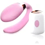 Вибромассажер для пар с пультом ДУ - Boss Series V-Vibe Pink USB 7 Function, BS6200001