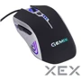 Мышь Gemix W100 USB Black + игровая поверхность (W100Combo): Максимальное разрешение сенсора, dpi 2400