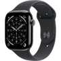 Apple Watch Series 11 GPS + Cellular 46mm Slate Titanium Case with Black Sport Band - S/M (MFD14)