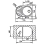 Teka DR 77 1B 1D (40127303): Материал Нержавеющая сталь