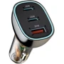 Зарядное устройство WIWU Car Charger PC700 2xUSB-C+USB 80W Black: Тип автомобильное