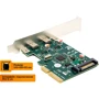 Frime ASM1142 (ECF-PCIEtoUSB010.LP): Внешние разъемы 2хUSB 3.2 Gen 2 Type-C