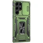 Чехол для телефонов Mobile Case Camshield Army Ring Army Green for Samsung S938 Galaxy S25 Ultra: Совместимость Samsung S938 Galaxy S25 Ultra