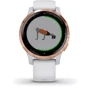 Смарт-часы Garmin vivoactive 4S Rose Gold Stainless Steel Bezel with White Case and Silicone Band (010-02172-22): Совместимые ОС Android / iOS