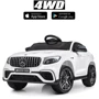 Детский электромобиль Bambi Mercedes 4WD White (M 4140EBLR-1): Материал колес EVA