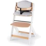 Стульчик для кормления с подушкой Kinderkraft Enock White Wood (KHENOC0PWHT0000)