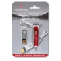 Мультитул Victorinox Victorinox work 58мм/8 предметов/красный/USB 32Gb (4.6125.TG32B): Тип мини-мультитул