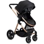 Универсальная коляска 2 в 1 MoMi Limuru Black (WOSP00029): Ширина шасси 61.5 см