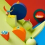 Конструктор LEGO DOTS Набір елементів. Літери (41950): Кількість деталей, шт. 722