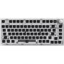 Клавіатура FL Esports DIY-barebone MK750 White Transparent wireless Three-Mode