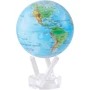 Гіро-глобус Solar Globe Mova Фізична карта Світу 15.3 см (MG-6-RBE)