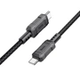 Кабель Hoco USB-C to USB-C X94 Leader 60W 1m Black: Тип USB-C - USB-C