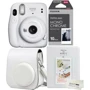 Fujifilm Instax Mini 11 Ice White + 10 Instant Film + Case