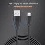 Кабель Baseus USB Cable to Lightning Small Pretty Waist 1.2m Black (CALMY-01) фото 4