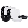 Столовый сервиз Luminarc AUTHENTIC B&W 19 предметов (E6195)