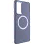Чехол для телефонов TPU Case Bonbon Metal Style with MagSafe Lavender for Samsung S711 Galaxy S23 FE