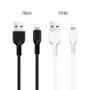 Кабель Hoco USB Cable to Lightning X20 2A 2m Black фото 3