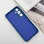 Чохол для телефона TPU Case Getman Liquid Silk Full Camera Navy Blue для Samsung S721 Galaxy S24 FE: Тип накладка на заднюю часть
