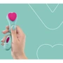 Вибромассажер FairyGasm HeartGem green