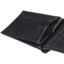 Мужское портмоне Keizer черное (k18185-black): Материал Натуральная кожа
