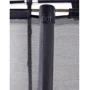 Батут EXIT Elegant Premium прямокутний 214х366 cm black: Особливості защитная сетка в комплекте