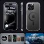 Чехол для iPhone Spigen Ultra Hybrid MagFit Carbon Fiber (ACS06717) for iPhone 15 Pro: Материалы поликарбонат и полиуретан