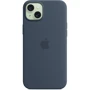 Чохол для iPhone Apple iPhone 15 Plus Silicone Case з MagSafe - Storm Blue (MT123ZM/A): Тип чохла накладка на заднюю часть