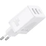 Зарядное устройство Baseus Wall Charger 2xUSB+USB-C Cube Fast Charger 30W Cluster White (P10111402213-00) фото 7