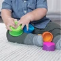 Пірамідка тактильна Чашки Fat Brain Toys dimpl stack (F293ML) фото 5