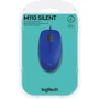 Мышь Logitech M110 Silent (910-005488) Blue: Эргономика симметричная для левшей