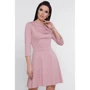 Платье FashionUp PL-1751A 48 пудровое повседневное до середины бедра