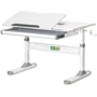 Комплект S ErgoKids TH-310 Grey парта + тумба (TH-310 + BD C3_GREY): Глубина столешницы, см 60