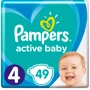 Подгузники Pampers Active Baby Maxi Размер 4 (9-14 кг), 49 шт (8001090949851): Пол ребенка Унисекс