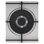 Варочная поверхность Whirlpool GMWL728IXL: Расположение панели спереди