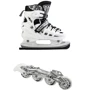Ролики-коньки Scale Sport 2in1. White (размер 29-33)