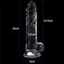 Фаллоимитатор LoveToy Flawless Clear Dildo 7.5"