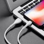 Кабель Hoco USB Cable to Lightning X37 2.4A 1m White фото 3