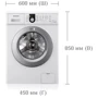 Пральна машина Samsung WF1600WCV/YLP: Сушка Відсутнє