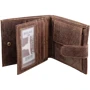Мужское портмоне DNK Leather коричневое (DNK-01L-BAW-TAN) фото 6