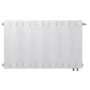 Радіатор із нижнім підключенням Royal Thermo PianoForte VD 500/Bianco Traffico –12 секцій: Монтаж Стена