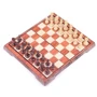 Магнитные шахматы под дерево UB Chess magnetic wood-plastic 36x31 см (3520L)