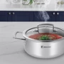 Кастрюля Bergner Steelblue 20 см (BG-33221-BL)